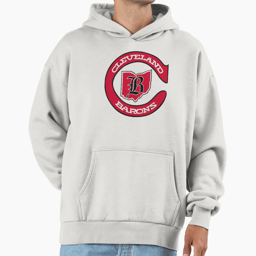 Cleveland Hockey Barons Hoodie - Minimalist Print Unisex - T-Shirt, Sweatshirt, Hoodie