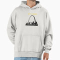 I Love St Louis Hoodie - Minimalist Print Men Women - T-Shirt, Sweatshirt, Hoodie