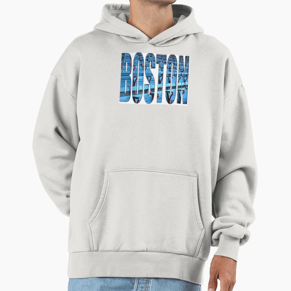 Boston Hoodie - Fun Novelty Design for Adults - T-Shirt, Sweatshirt, Hoodie