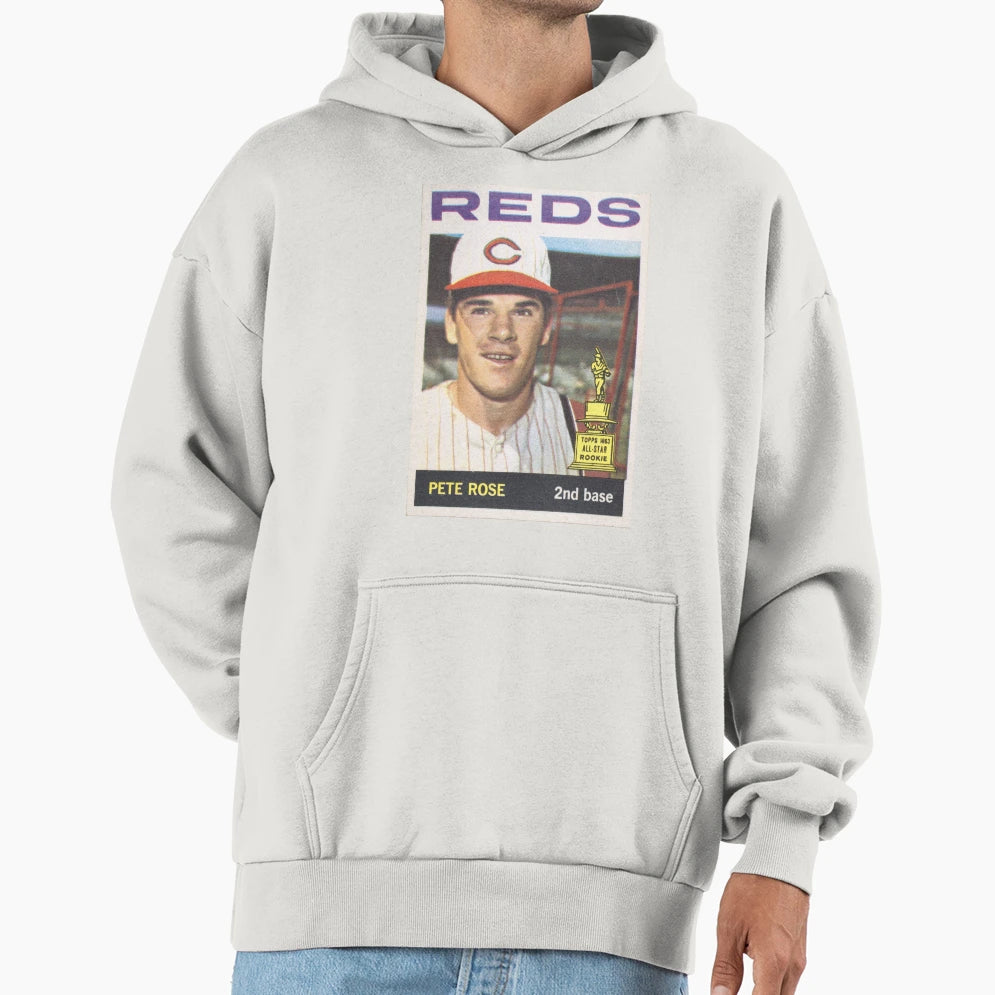 Pete Rose 1964 Rookie All Star Hoodie - Custom Art Print Men Women - T-Shirt, Sweatshirt, Hoodie