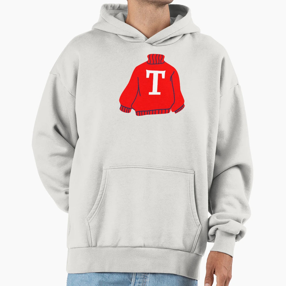 Letter Hoodie - Aesthetic Graphic for Adults - T-Shirt, Sweatshirt, Hoodie