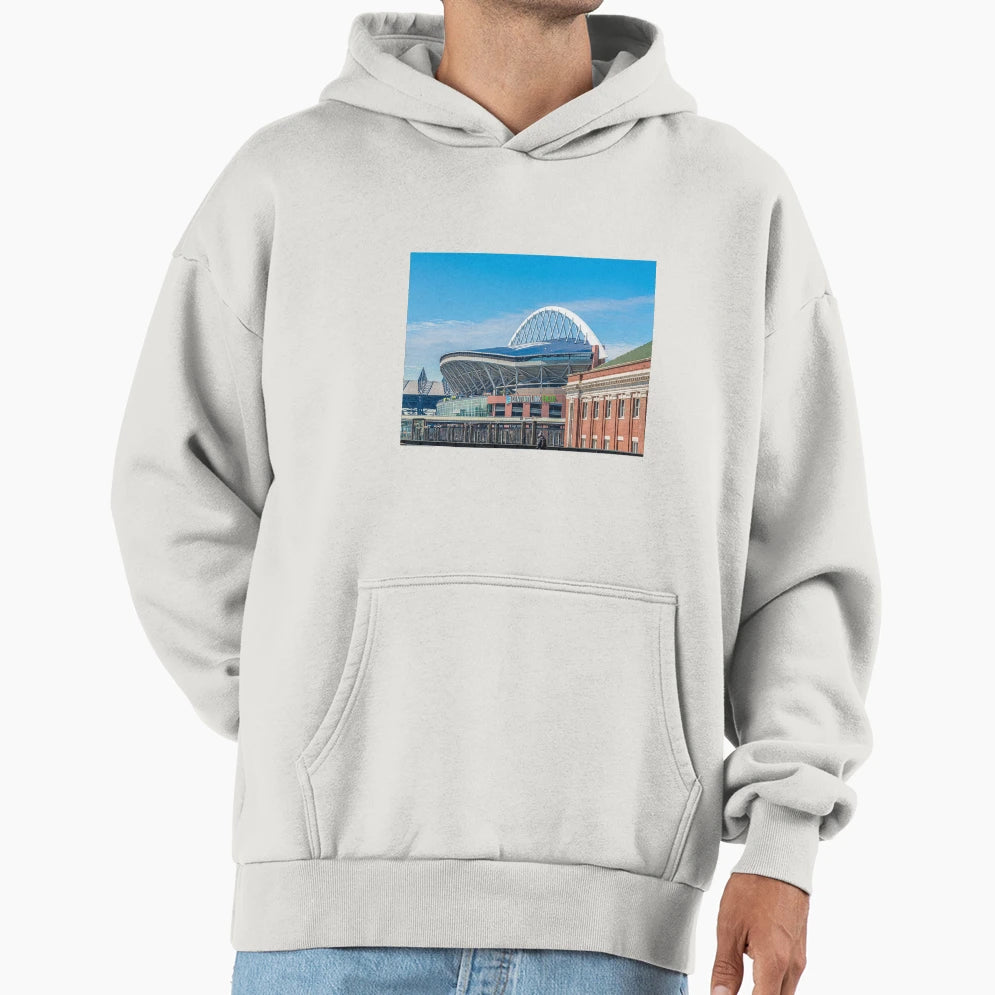 Century Link Field Hoodie - Minimalist Print Men Women - T-Shirt, Sweatshirt, Hoodie