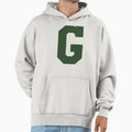 Alphabet Green G Sports Letter G Hoodie - Streetwear Style Men Women - T-Shirt, Sweatshirt, Hoodie