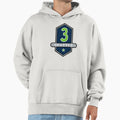 Seattle 3 Emblem Hoodie - Graphic Print Unisex - T-Shirt, Sweatshirt, Hoodie
