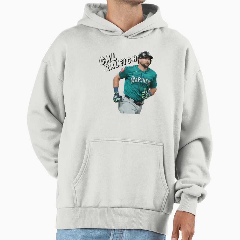 Cal Raleigh Baseball Hoodie - Casual Everyday Wear Men Women - T-Shirt, Sweatshirt, Hoodie