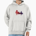 Chicago Painted Skylines Hoodie - Unique Graphic Men Women - T-Shirt, Sweatshirt, Hoodie