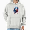 Baseball 4Th July Usa American Flag Hoodie - Casual Everyday Wear Unisex - T-Shirt, Sweatshirt, Hoodie