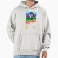 Chicago 8Bit Videogame Cart Hoodie - Minimalist Print for Adults - T-Shirt, Sweatshirt, Hoodie