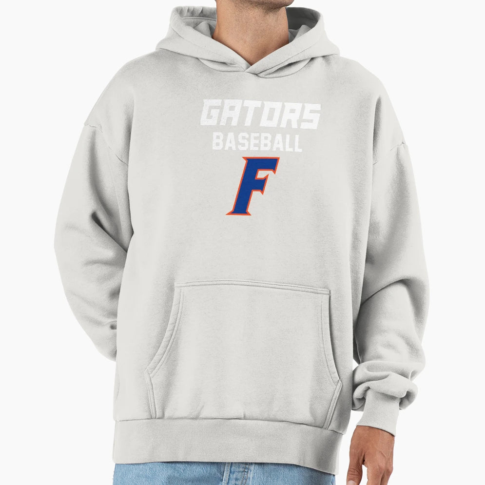 Florida Gator Baseball V3 Hoodie - Aesthetic Graphic Unisex - T-Shirt, Sweatshirt, Hoodie