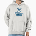 American Baseball Sport Logo Hoodie - Casual Everyday Wear Men Women - T-Shirt, Sweatshirt, Hoodie