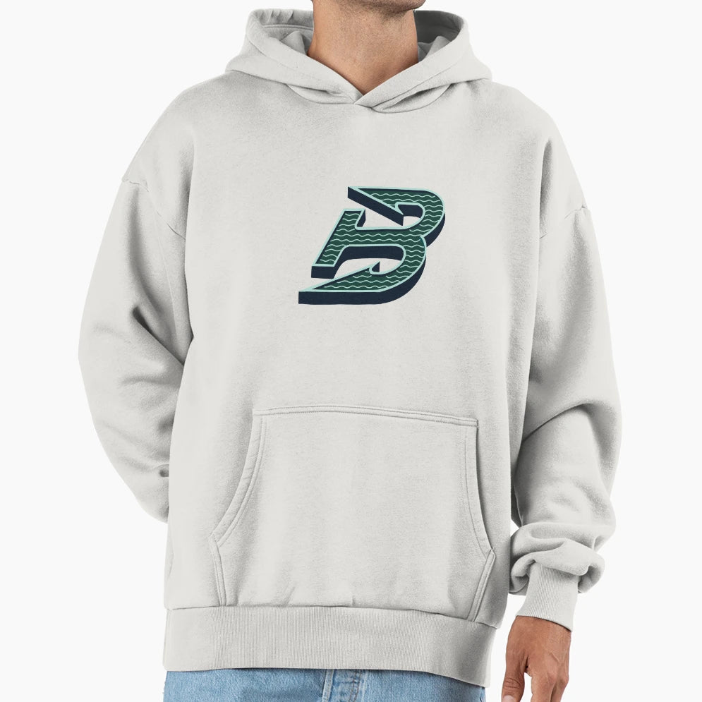 Boston Fleet Pwhl Logo Green Background Hoodie - Trendy Graphic Unisex - T-Shirt, Sweatshirt, Hoodie