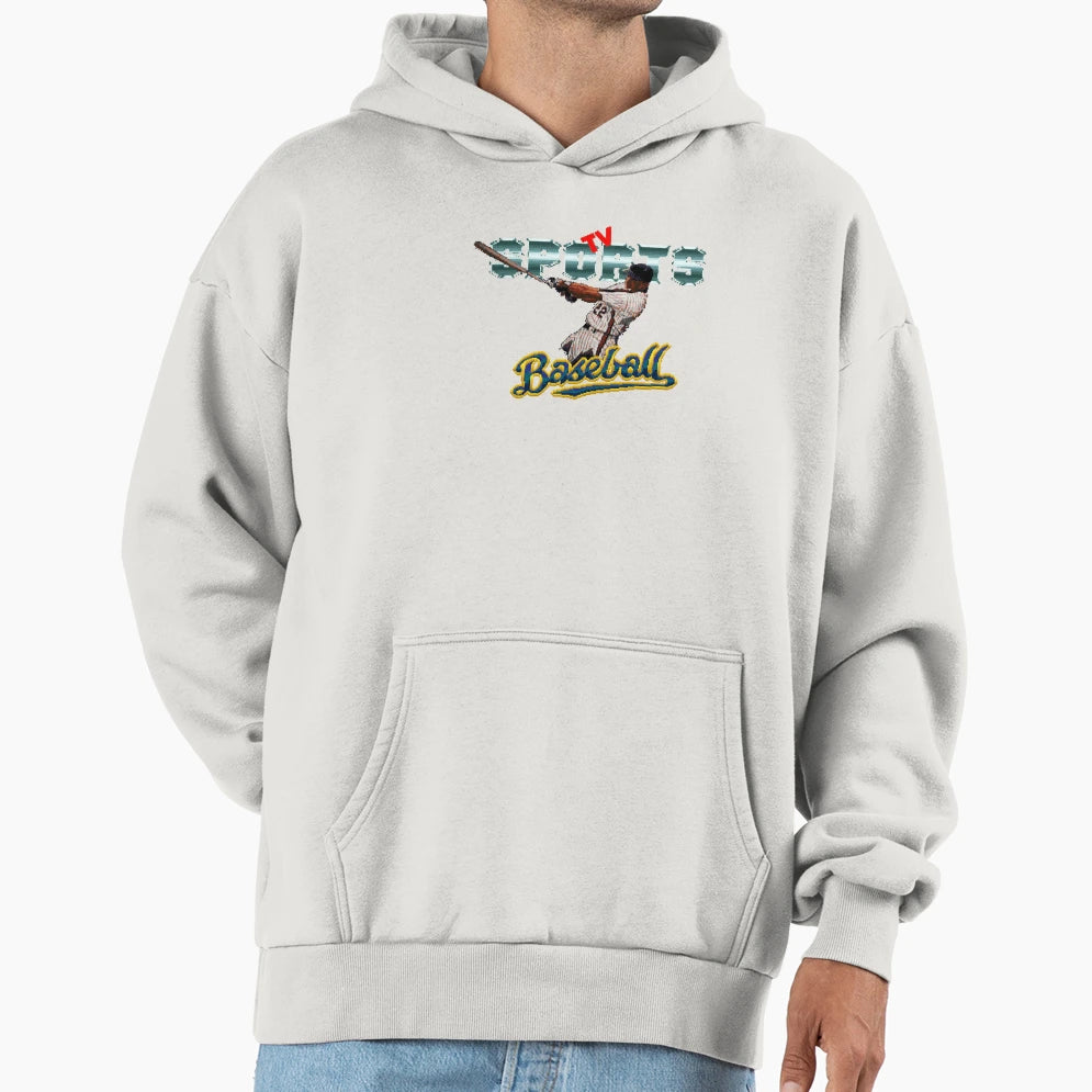 Tv Sports Baseball Hoodie - Aesthetic Graphic Men Women - T-Shirt, Sweatshirt, Hoodie