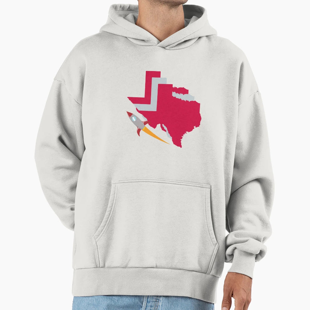 Texas Border Rockets Hoodie - Custom Art Print for Adults - T-Shirt, Sweatshirt, Hoodie