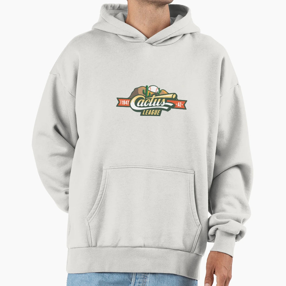 Cactus League Arizona Gear Hoodie - Fun Novelty Design Men Women - T-Shirt, Sweatshirt, Hoodie