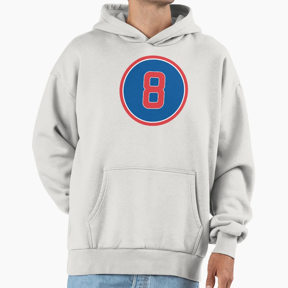 Andre Dawson 8 Jersey Number Hoodie - Streetwear Style for Adults - T-Shirt, Sweatshirt, Hoodie