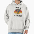 I Keep All My Dad Funny Jokes Hoodie - Minimalist Print for Adults - T-Shirt, Sweatshirt, Hoodie