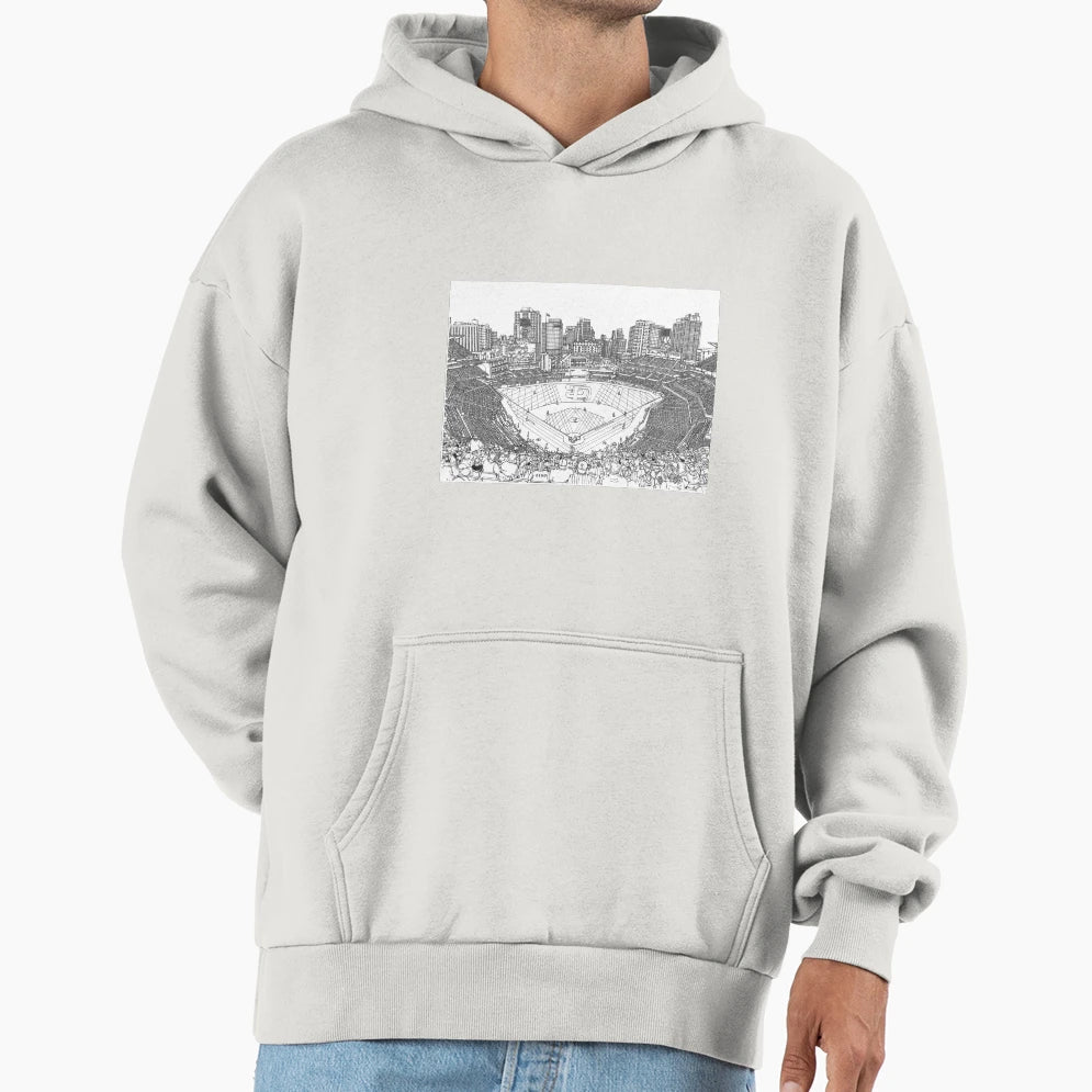 San Diego Stadium Hoodie - Graphic Print Unisex - T-Shirt, Sweatshirt, Hoodie