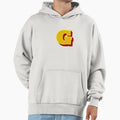 Letter G Street Art Typography Hoodie - Fun Novelty Design for Adults - T-Shirt, Sweatshirt, Hoodie