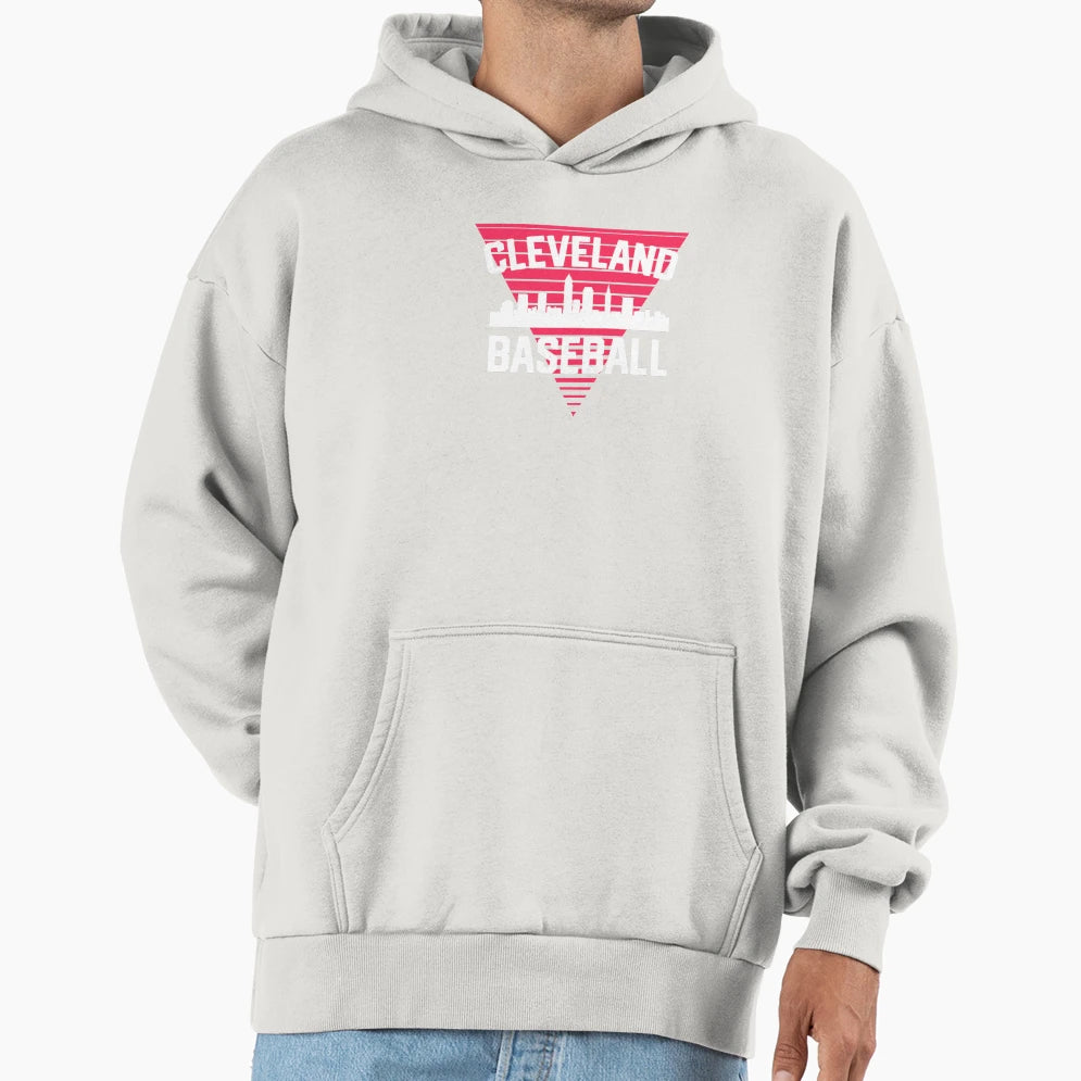 Cleveland Baseball Team Pride City Hoodie - Aesthetic Graphic for Adults - T-Shirt, Sweatshirt, Hoodie