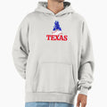 Texas Baseball Fiery Fan Gift Hoodie - Streetwear Style for Adults - T-Shirt, Sweatshirt, Hoodie