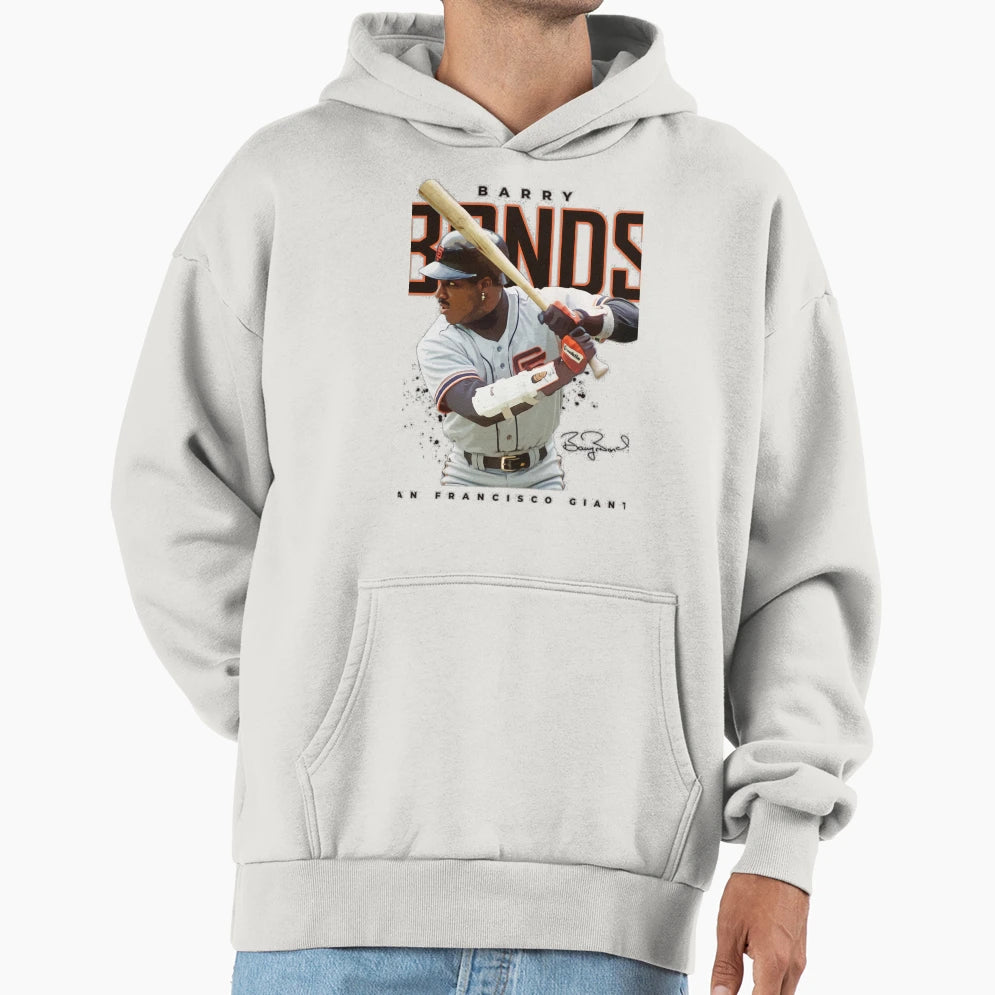 Barry Bonds Hoodie - Minimalist Print for Adults - T-Shirt, Sweatshirt, Hoodie