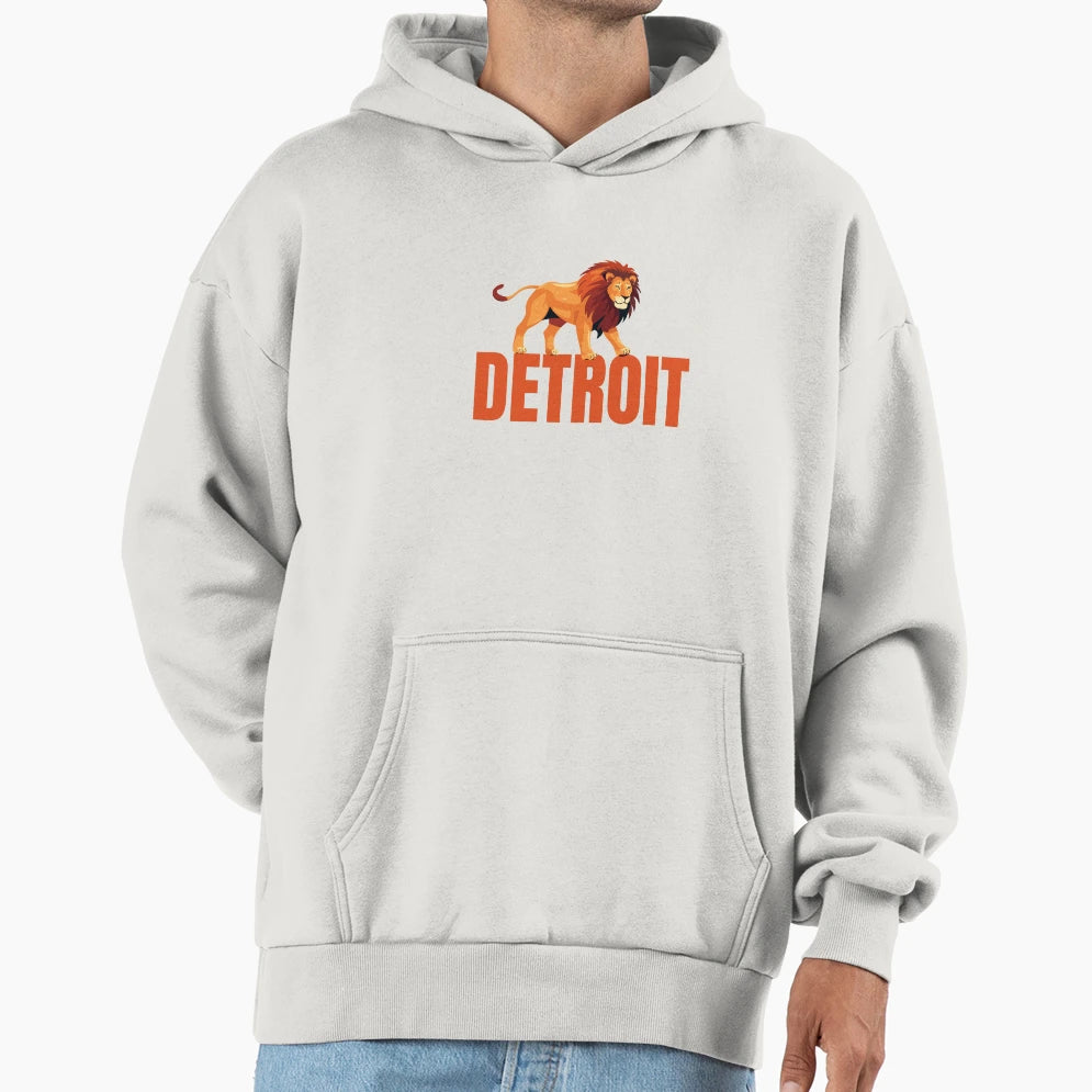 Detroit Hoodie - Casual Everyday Wear for Adults - T-Shirt, Sweatshirt, Hoodie