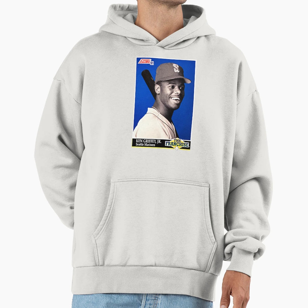 Ken Grifey Jr Hoodie - Custom Art Print for Adults - T-Shirt, Sweatshirt, Hoodie