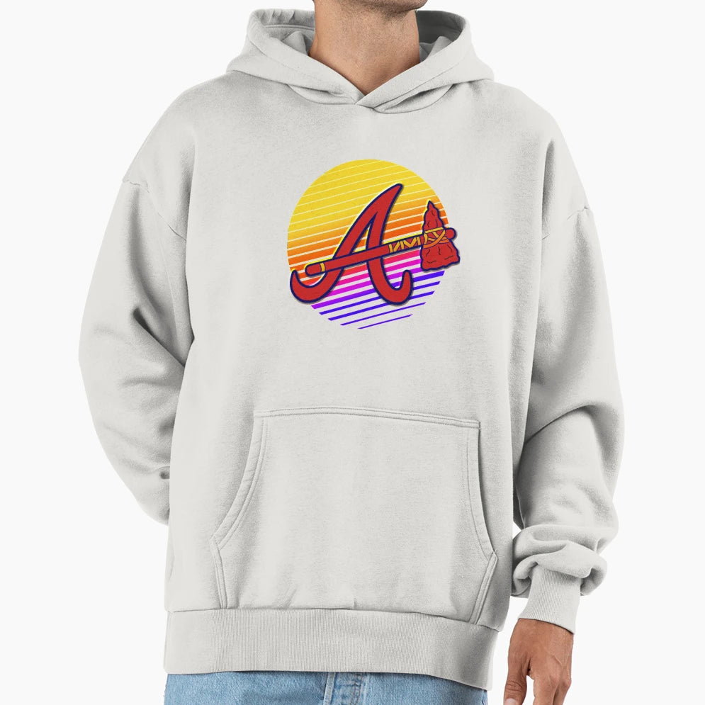 Sunset Atl Sunset Hoodie - Novelty Apparel for Adults - T-Shirt, Sweatshirt, Hoodie