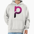 Modern Gradient P Logo Abstract Hoodie - Unique Graphic for Adults - T-Shirt, Sweatshirt, Hoodie