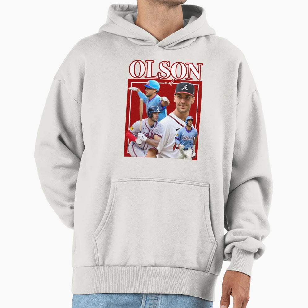 Matt Olson Hoodie - Trendy Graphic Men Women - T-Shirt, Sweatshirt, Hoodie