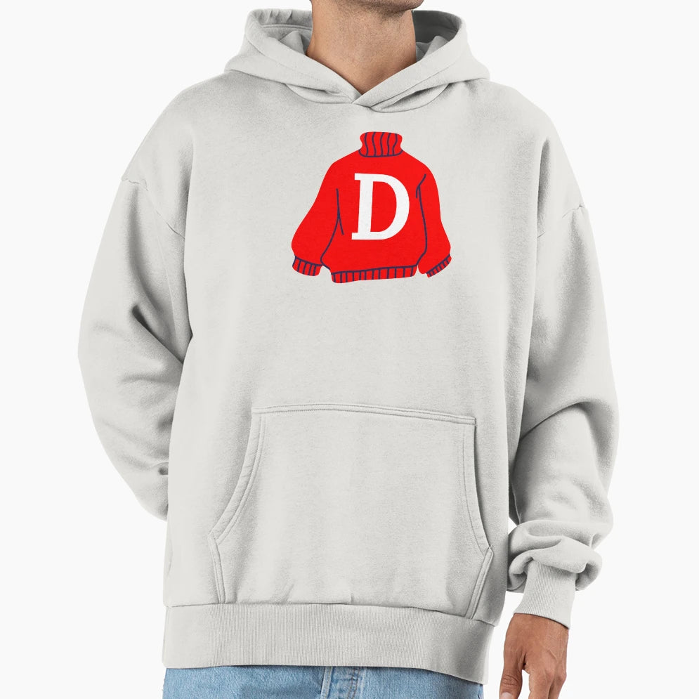 Letter Hoodie - Trendy Graphic for Adults - T-Shirt, Sweatshirt, Hoodie