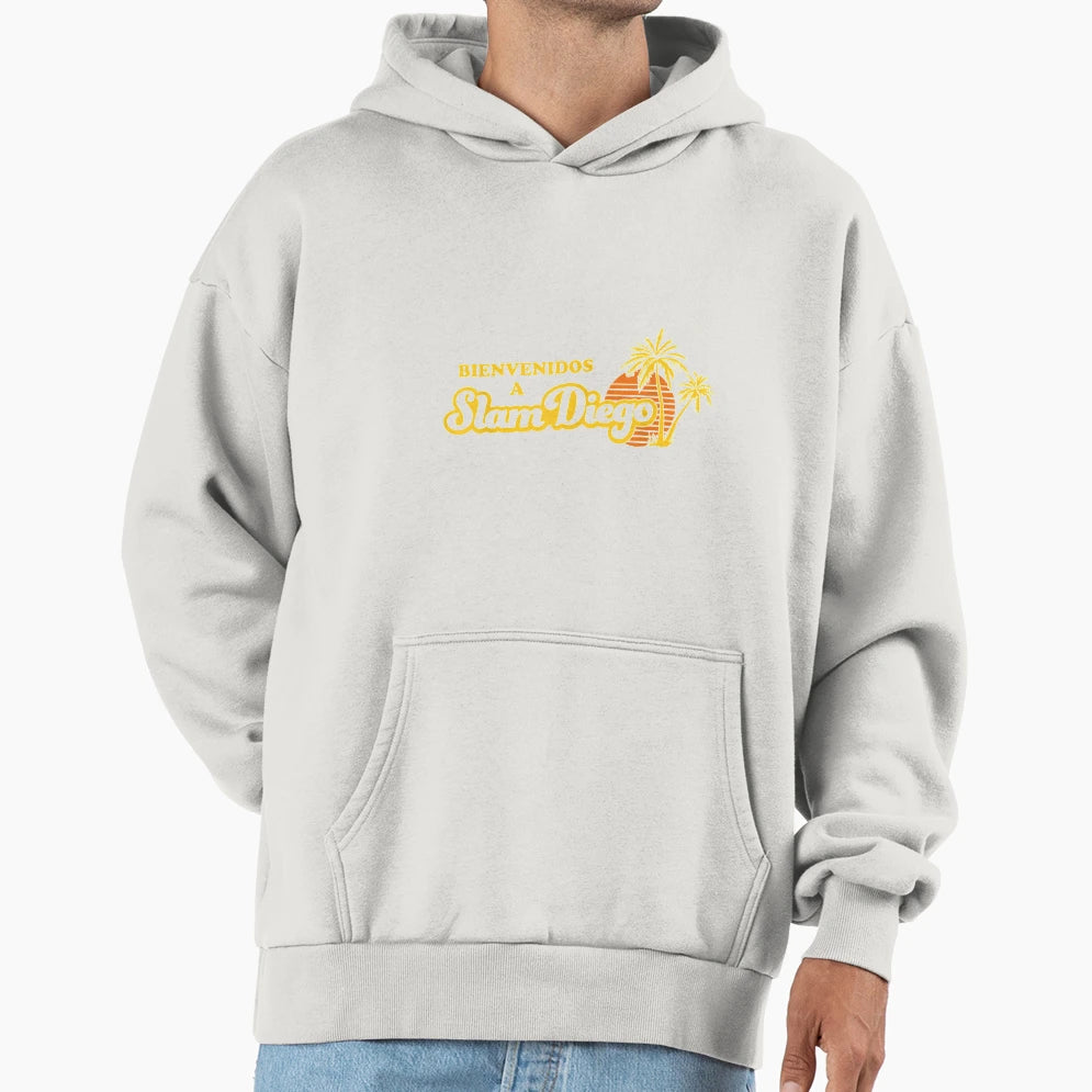 Welcome To Slam Diego Spanish Para Hoodie - Aesthetic Graphic for Adults - T-Shirt, Sweatshirt, Hoodie