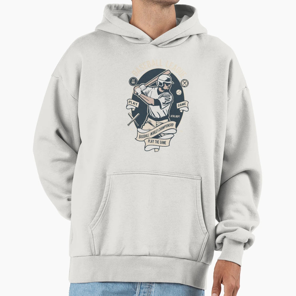 Baseball Athletic Club Hoodie - Unique Graphic Men Women - T-Shirt, Sweatshirt, Hoodie