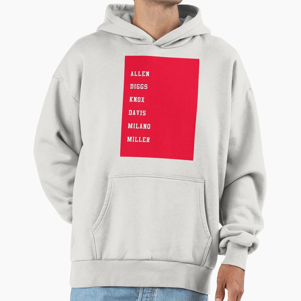 Buffalo Bills Stars Hoodie - Novelty Apparel Men Women - T-Shirt, Sweatshirt, Hoodie