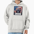 Chicago Patriot Hoodie - Graphic Print for Adults - T-Shirt, Sweatshirt, Hoodie