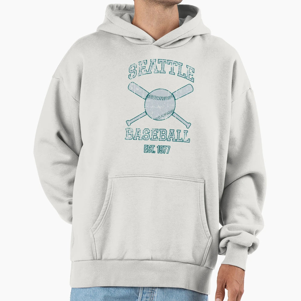 Seattle Baseball Team I Hoodie - Trendy Graphic Unisex - T-Shirt, Sweatshirt, Hoodie
