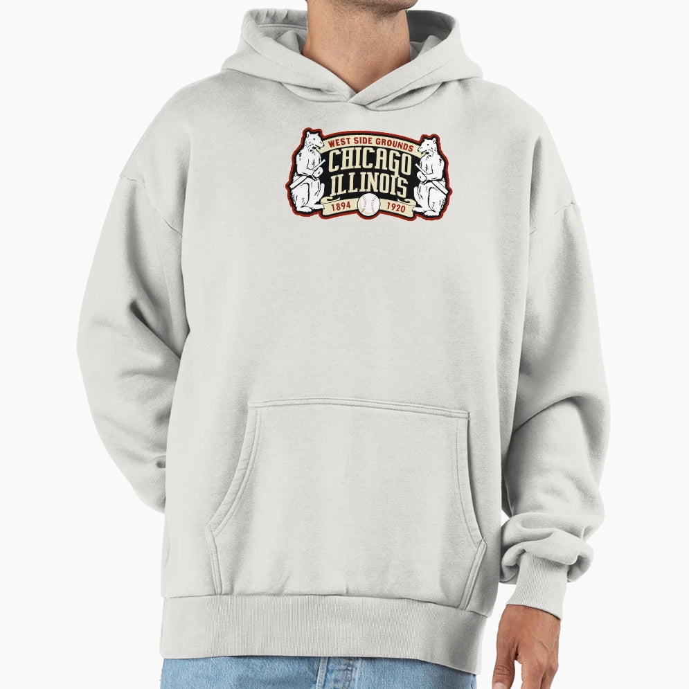 West Side Grounds Hoodie - Fun Novelty Design for Adults - T-Shirt, Sweatshirt, Hoodie