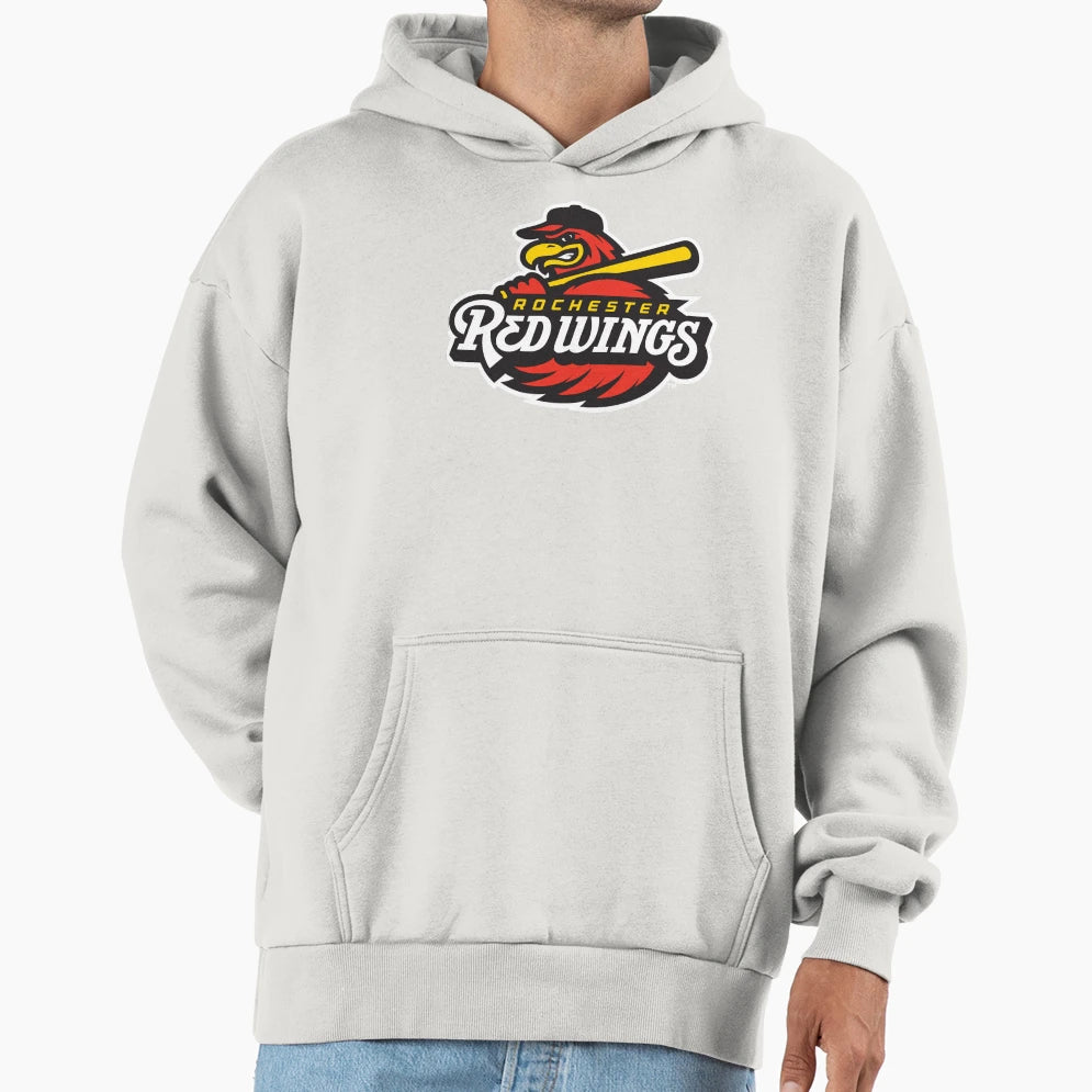 Rochester Red Wings Logo Hoodie - Streetwear Style Unisex - T-Shirt, Sweatshirt, Hoodie