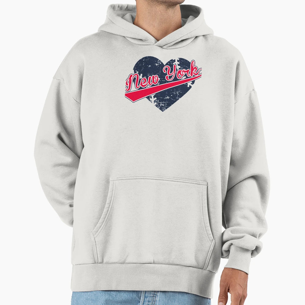 I Love New York Ny Bronx Baseball Hoodie - Custom Art Print for Adults - T-Shirt, Sweatshirt, Hoodie