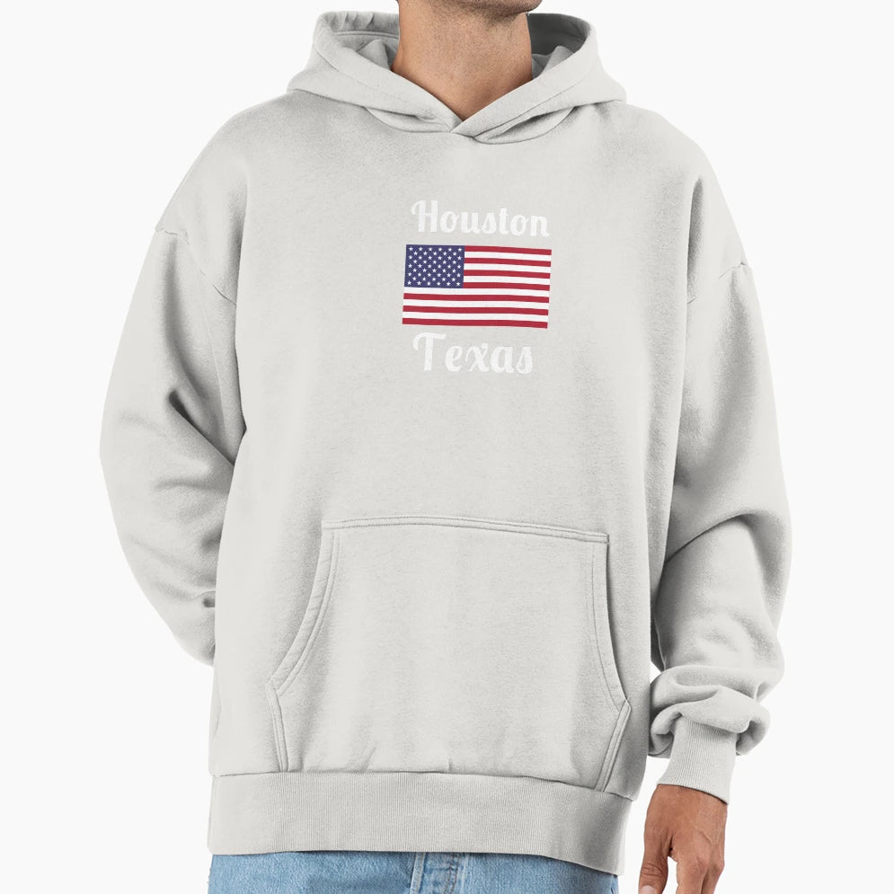 Houston Texas Hoodie - Fun Novelty Design for Adults - T-Shirt, Sweatshirt, Hoodie