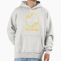 Baseball San Diego Hoodie - Fun Novelty Design for Adults - T-Shirt, Sweatshirt, Hoodie