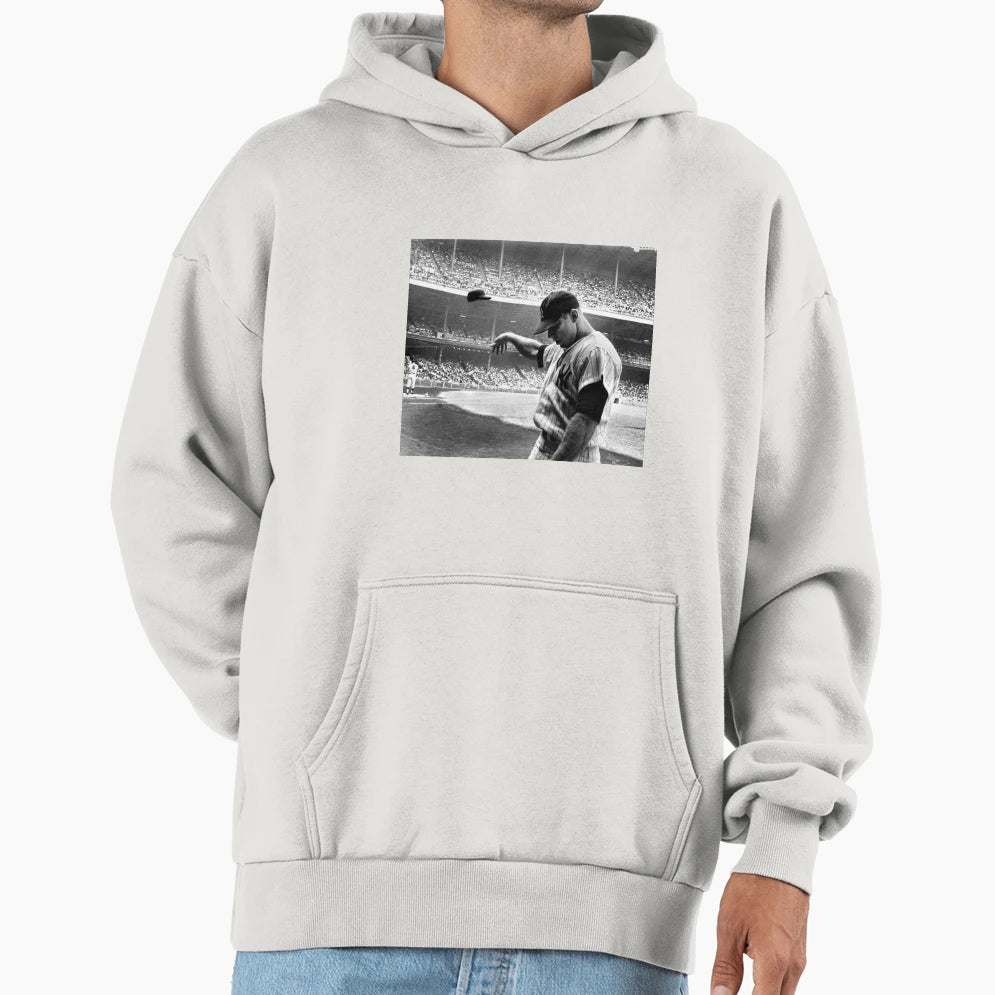 Mickey Mantle Hoodie - Novelty Apparel for Adults - T-Shirt, Sweatshirt, Hoodie