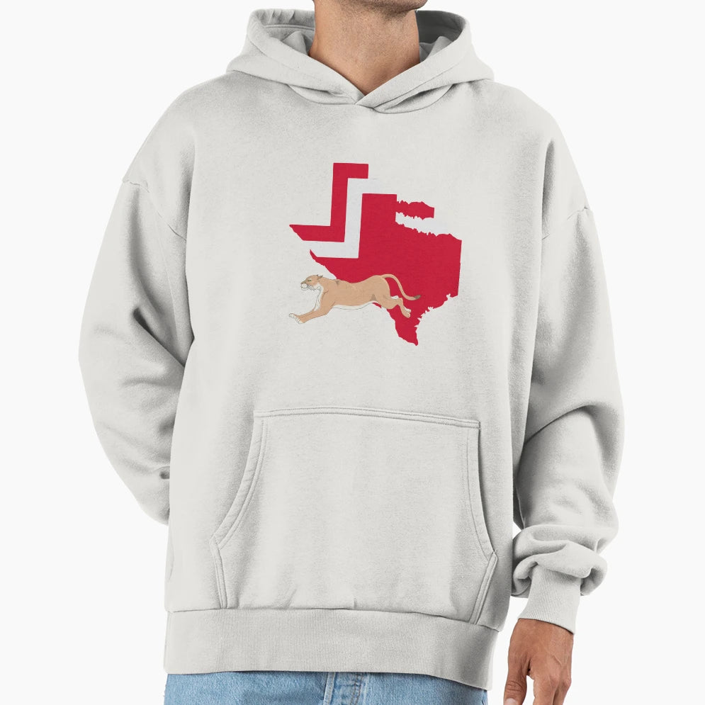 Texas Border Cougars Hoodie - Casual Everyday Wear for Adults - T-Shirt, Sweatshirt, Hoodie