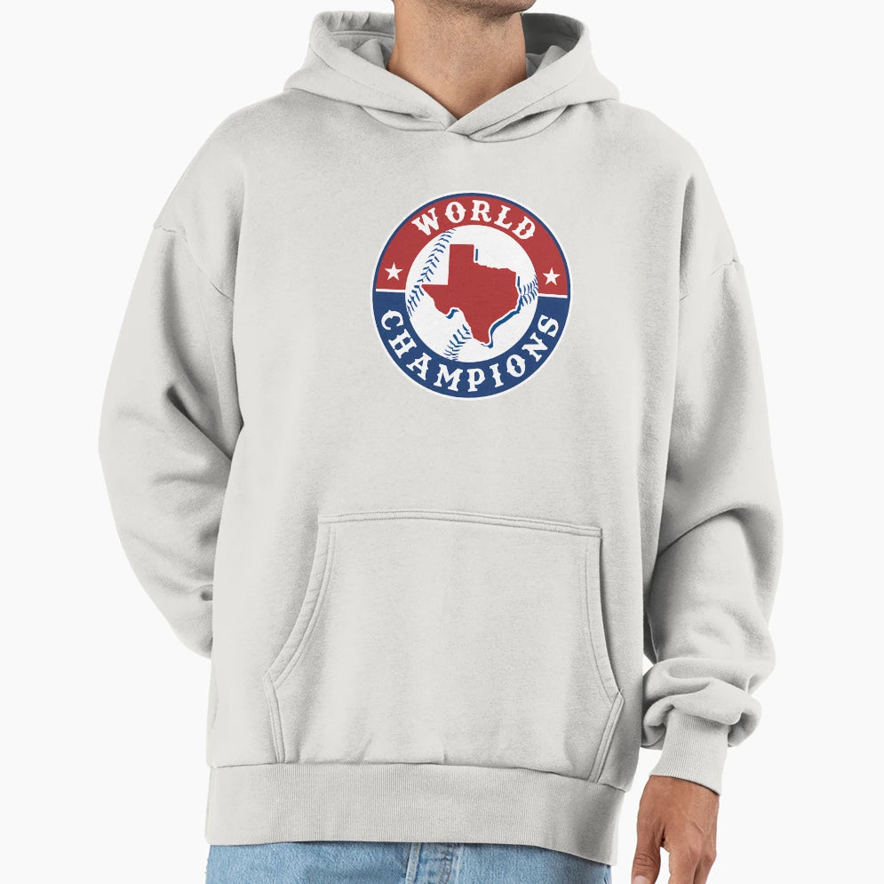 Texas Champions Logo 3 Hoodie - Casual Everyday Wear for Adults - T-Shirt, Sweatshirt, Hoodie