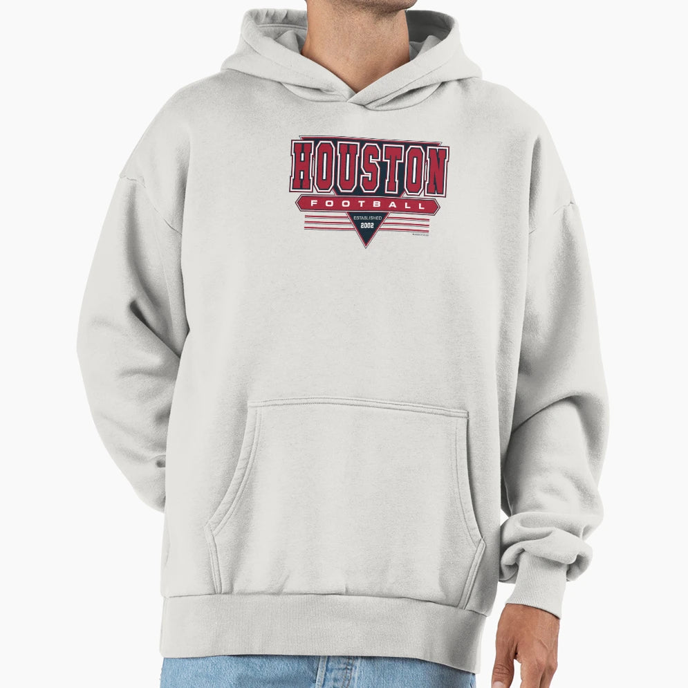 Houston Football Texans Inspired 90S Hoodie - Trendy Graphic Unisex - T-Shirt, Sweatshirt, Hoodie