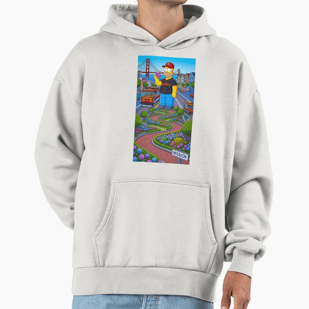 San Francisco Tribute Hoodie - Fun Novelty Design Men Women - T-Shirt, Sweatshirt, Hoodie