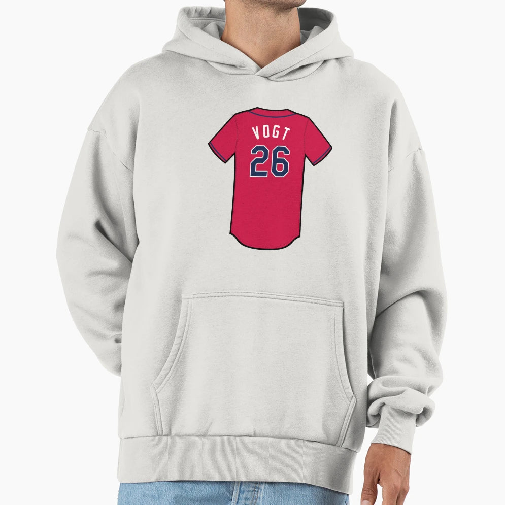 Stephen Vogt Jersey Hoodie - Fun Novelty Design Men Women - T-Shirt, Sweatshirt, Hoodie