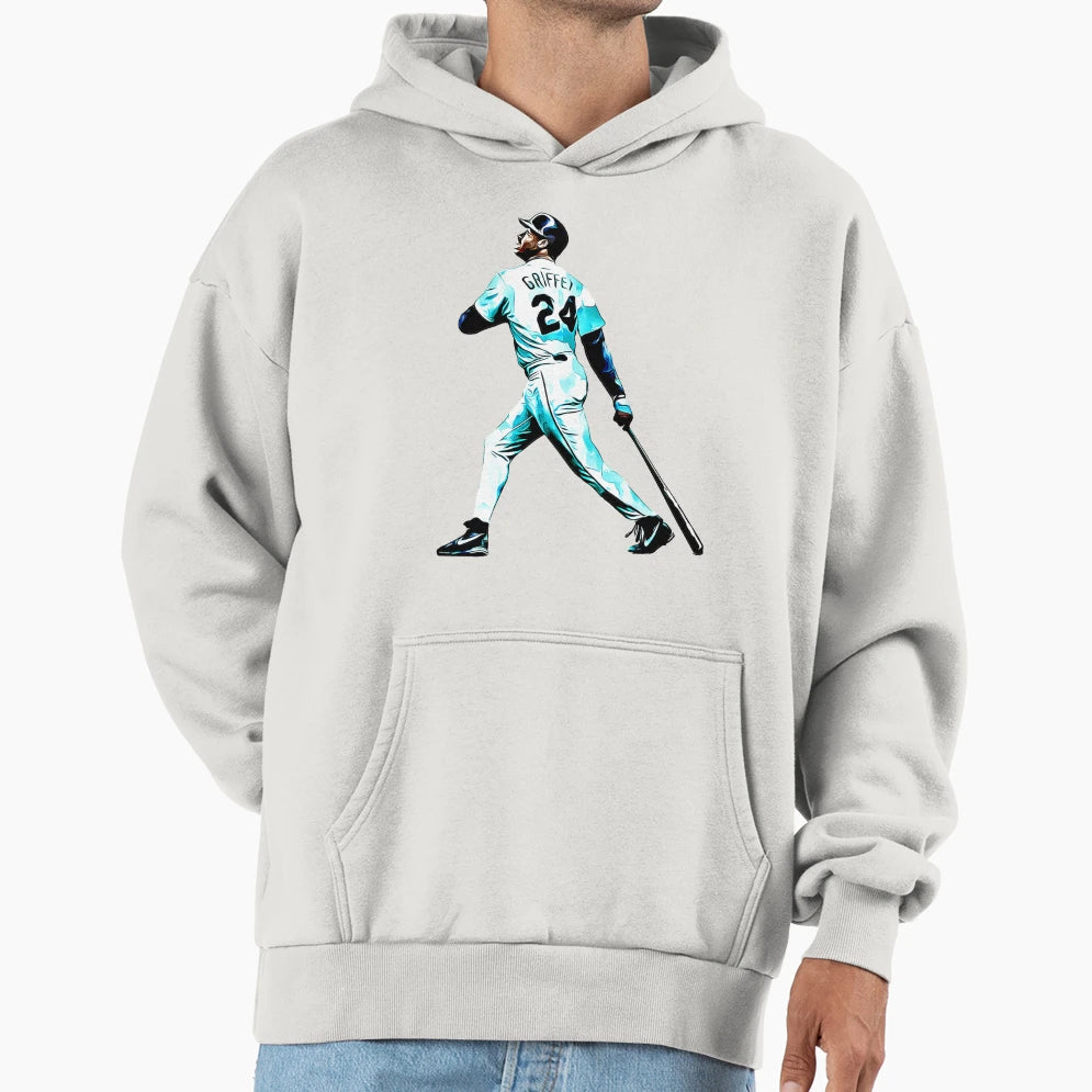 Ken Griffey Jr That Sweet Sweet Swing Hoodie - Graphic Print for Adults - T-Shirt, Sweatshirt, Hoodie