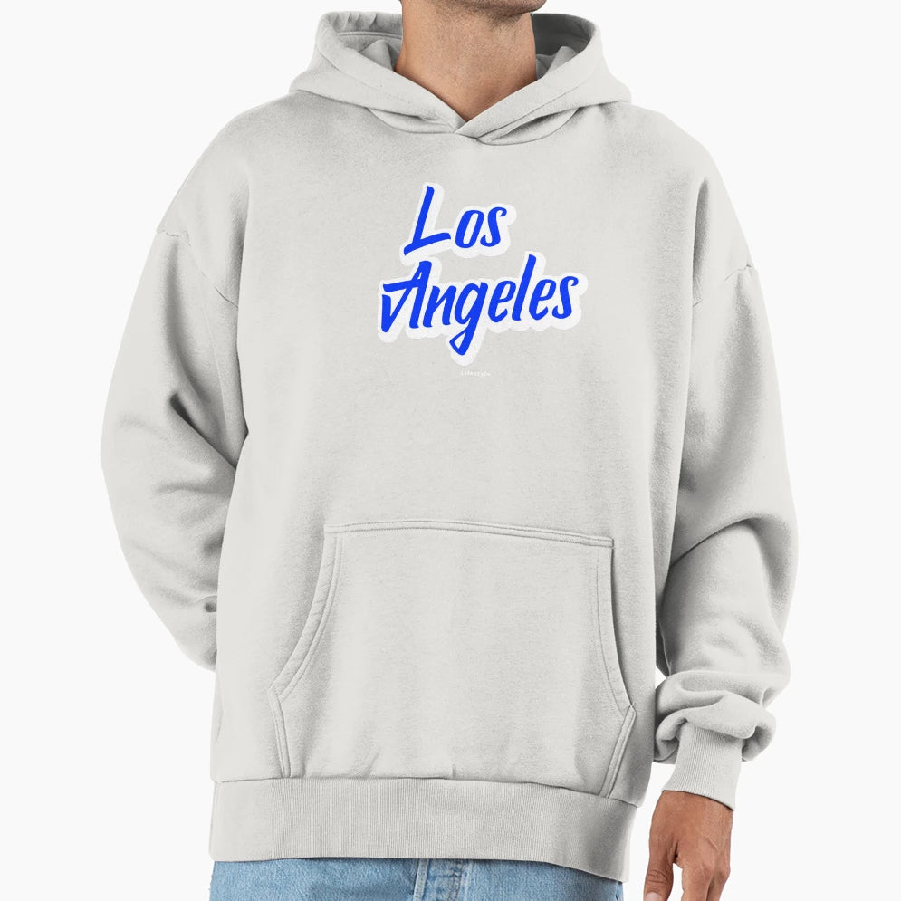 Los Angeles Lifestyle Royal Hoodie - Novelty Apparel for Adults - T-Shirt, Sweatshirt, Hoodie