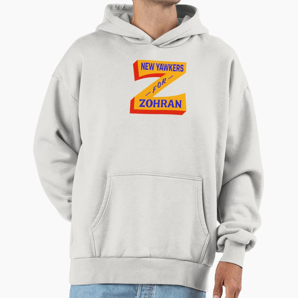 New Yawkers Zohran Hoodie - Unique Graphic Unisex - T-Shirt, Sweatshirt, Hoodie